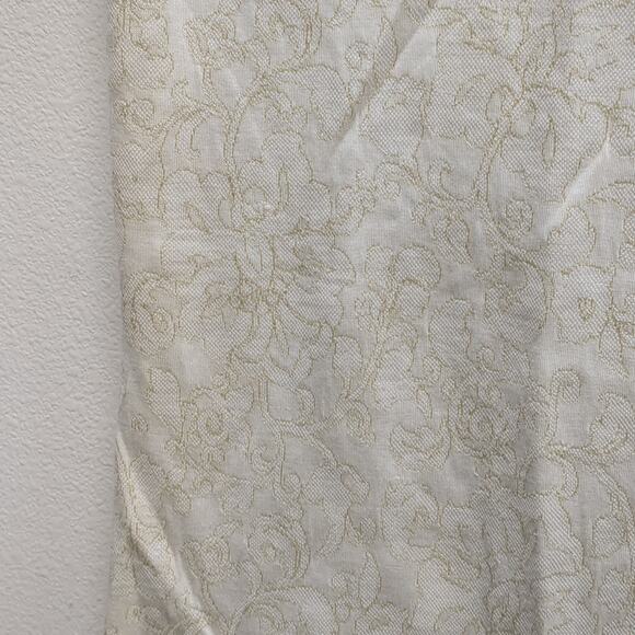 Free People white sheer top mini dress size Large - Picture 6 of 6